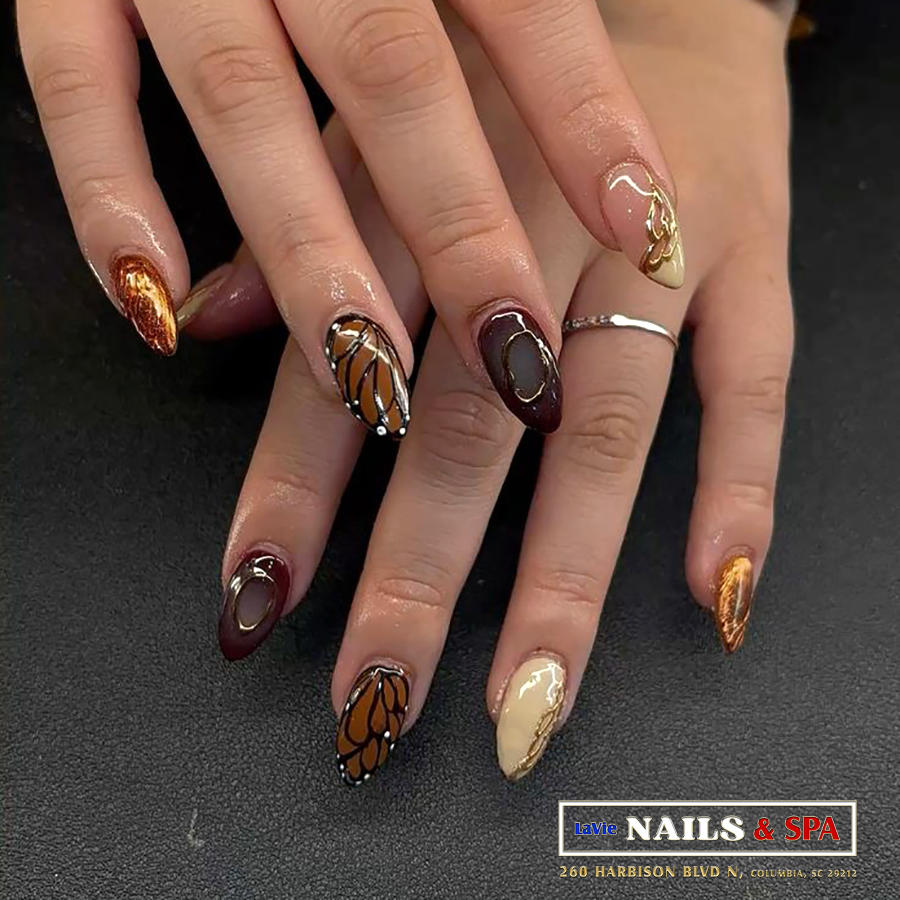 nail design by LaVie Nails and Spa 